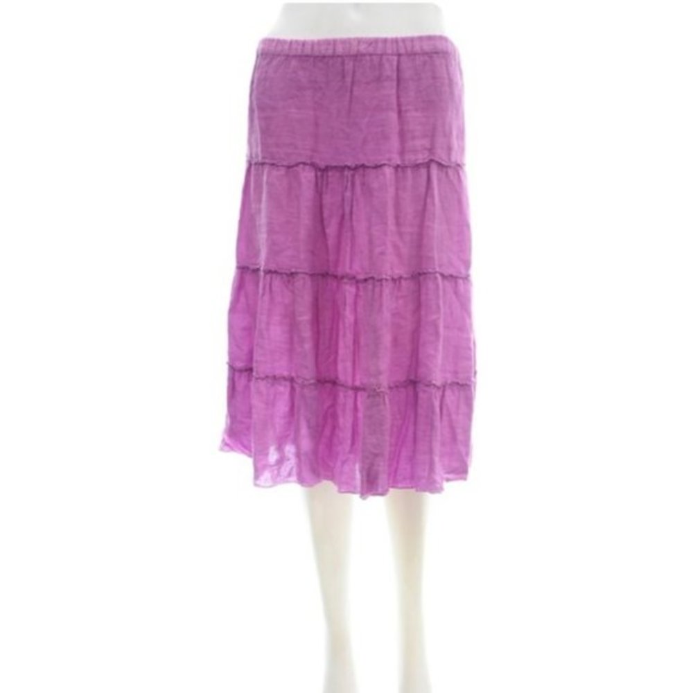 CALYPSO CHRISTIANE CELLE LINEN SKIRT